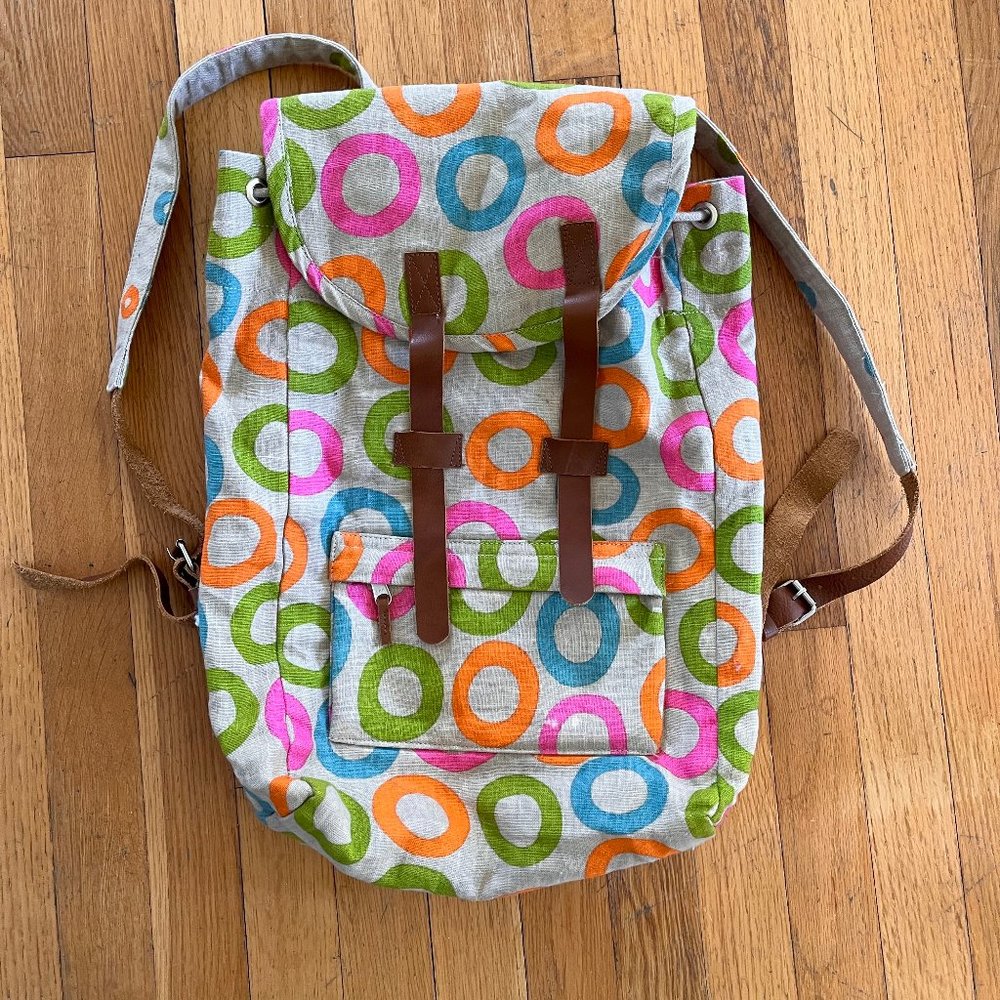 Geometric Pattern Backpack